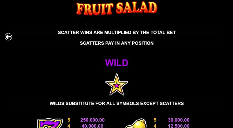 Fruit Salad :: Wild Symbol