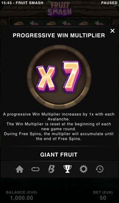 Progressive Win Multiplier