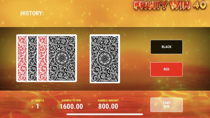 Red or Black Gamble Feature