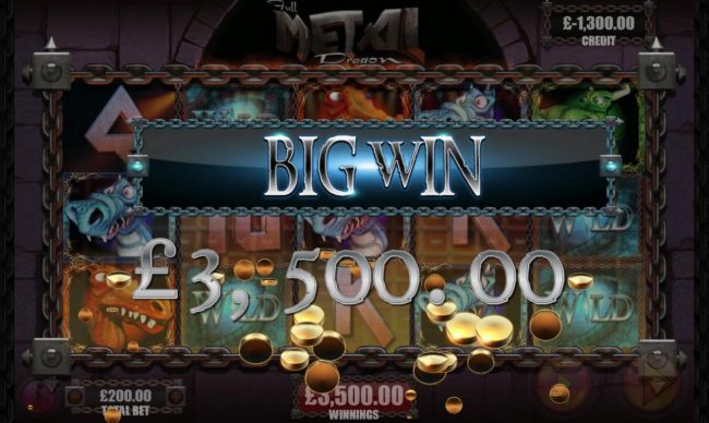 3500 coin Big Win