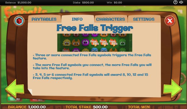 Free Falls Trigger