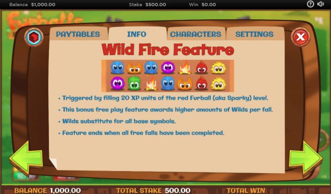 Wild Fire Feature
