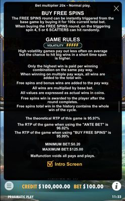 General Game Rules