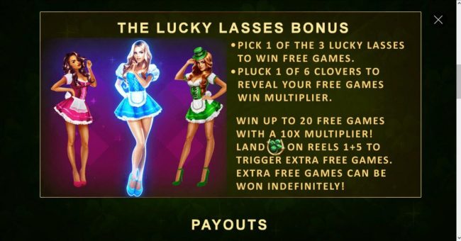 The Lucky Lasses Bonus Rules