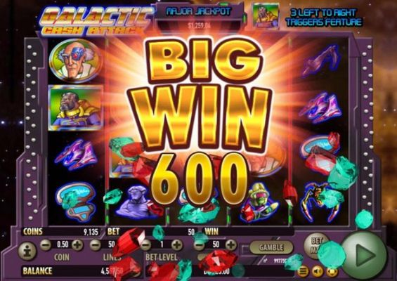 600 coin big win
