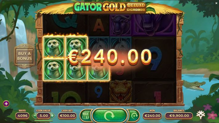 Three of a Kind win