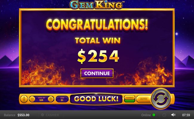 Total Free Spins Payout