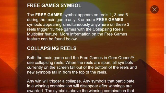 Free Games Symbol Rules