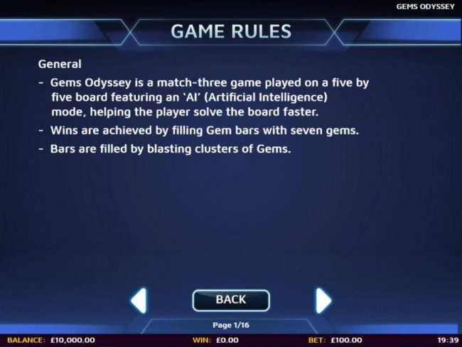 General Game Rules