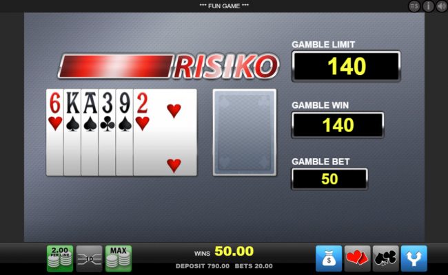 Red or Black Gamble feature