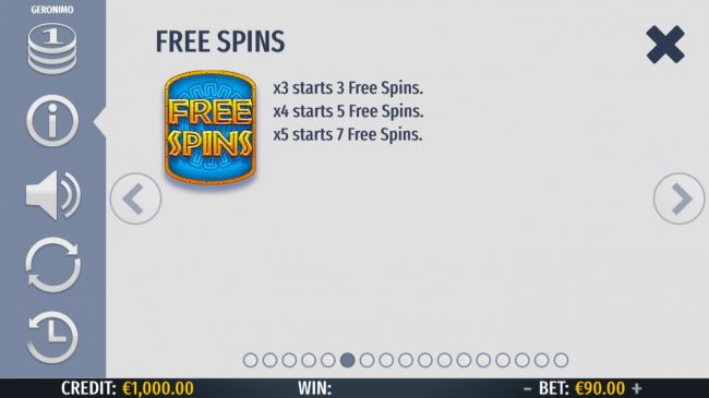 Free Spins Rules