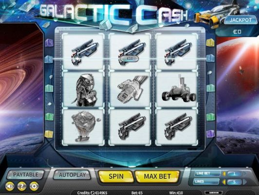 Galactic Cash :: Three of a kind