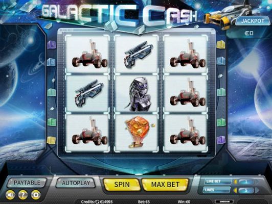 Galactic Cash :: Main Game Board