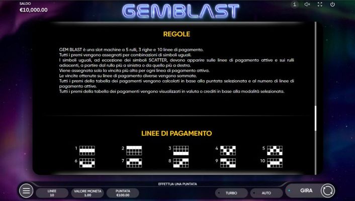 Gem Blast :: General Game Rules