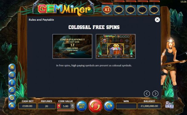 Colossal Free Spins