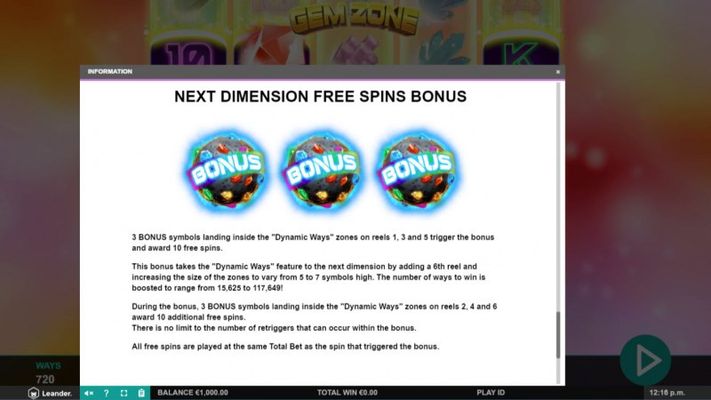 Free Spins Rules