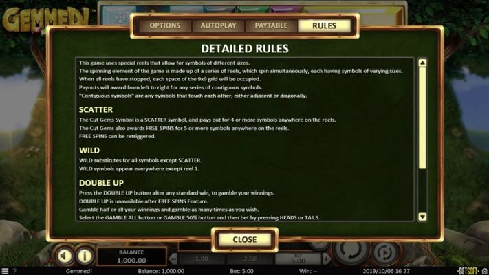 Gemmed! :: General Game Rules