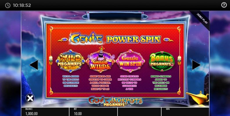 Genie Jackpots Megaways :: Power Spins