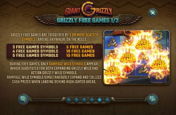 Giant Grizzly :: Free Game Rules
