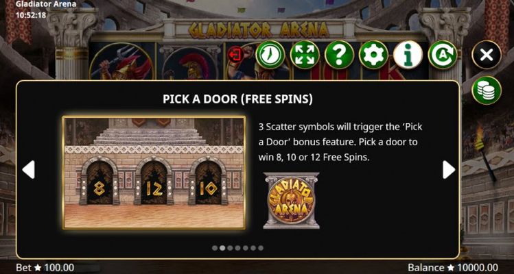 Pick A Door Free Spins