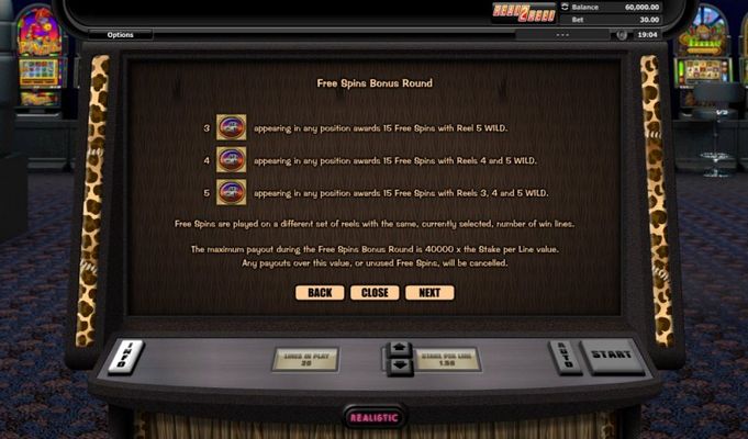 Free Spins Rules