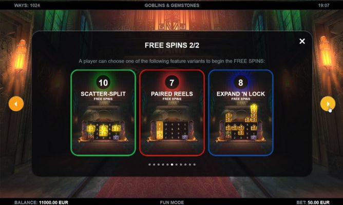 Free Spin Feature Rules