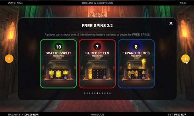 Free Spin Feature Rules