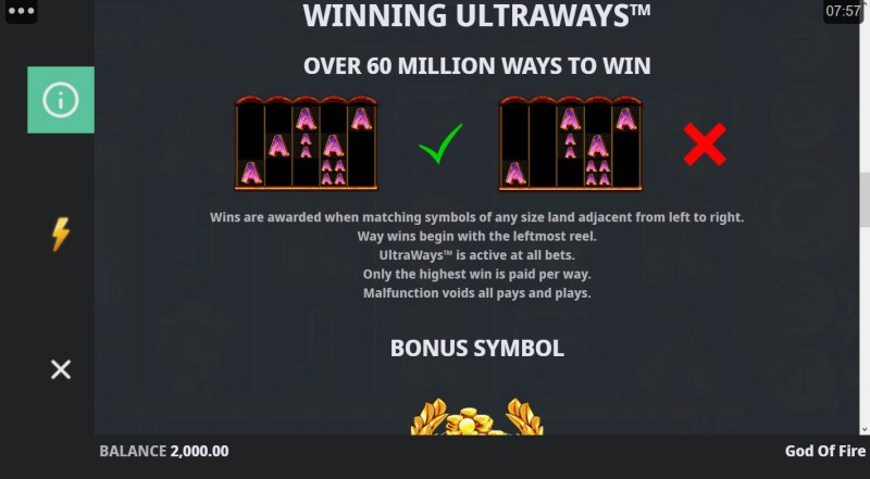 God of Fire Ultraways :: Winning Ultraways