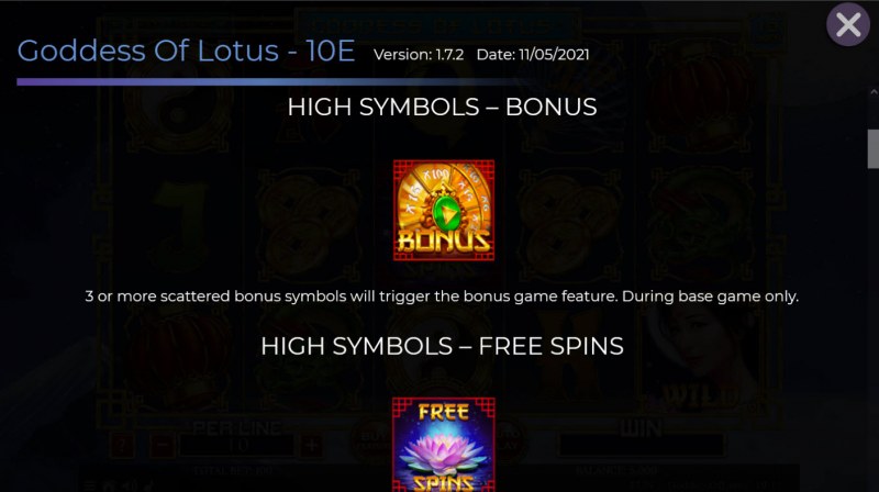 Bonus Symbol Rules