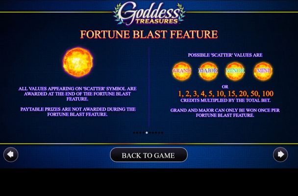 Fortune Blast Feature