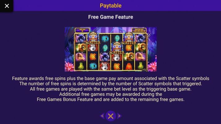 Gold Panther :: Free Spins Rules