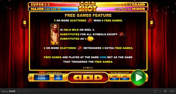 Free Games Feature