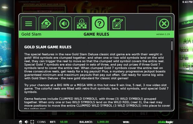 General Game Rules