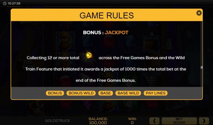 Jackpot Rules