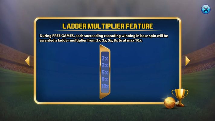 Golden Ball :: Ladder Multiplier Feature