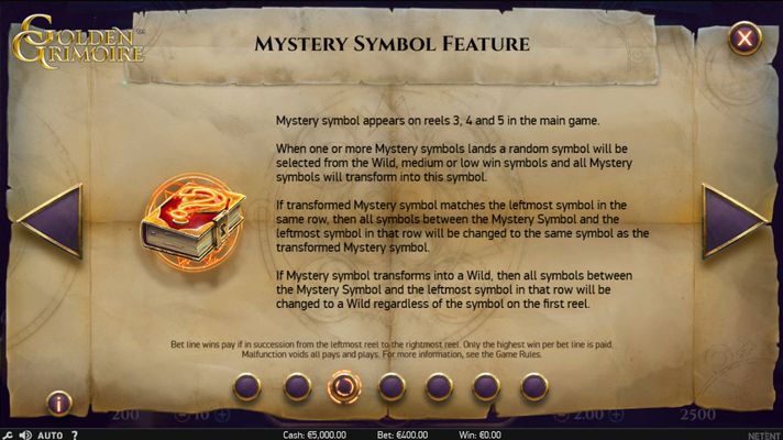 Mystery Symbol Rules