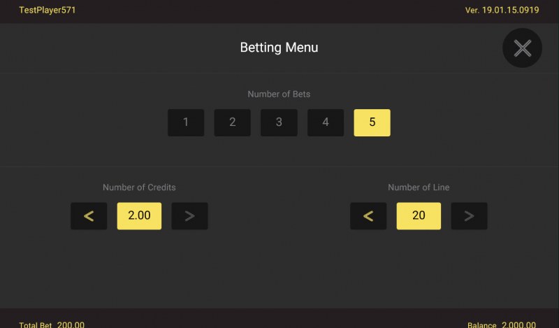 Available Betting Options