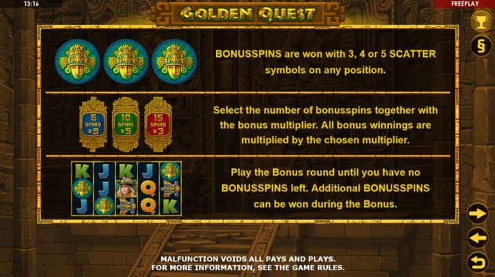 Free Spins Rules