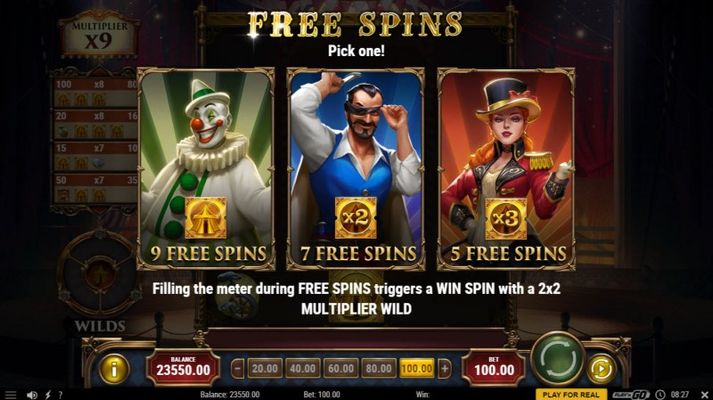 Golden Ticket 2 :: Pick your free games feature