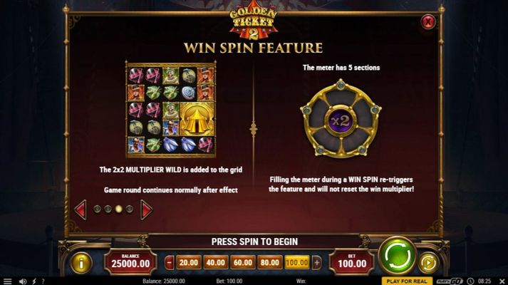 Win Spin Feature