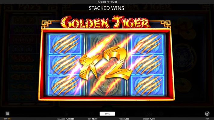 Golden Tiger :: Multiplier Feature Rules