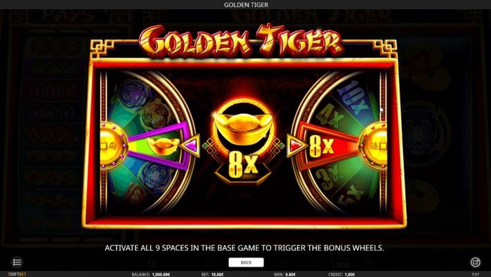 Golden Tiger :: Feature Rules