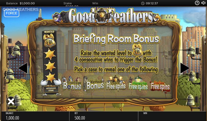 Good Feathers :: Bonus Game Rules