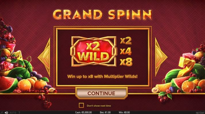 Play slots at Trada: Trada featuring the Video Slots Grand Spinn with a maximum payout of $100,000