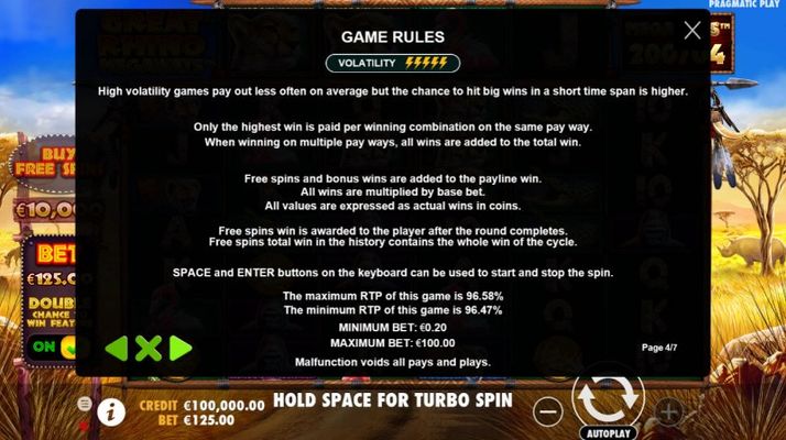 General Game Rules