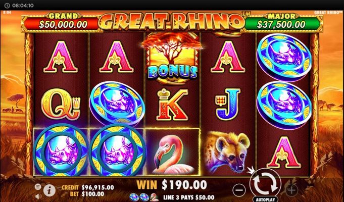 Multiple winning paylines