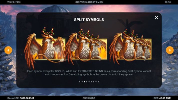 Griffin's Quest X-Mas Edition :: Split Symbols