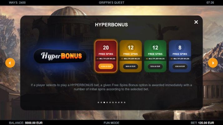 Griffin's Quest :: Hyper Bonus