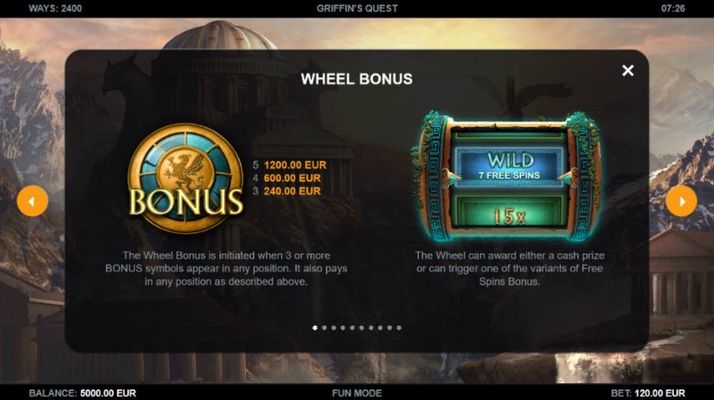 Wheel Bonus