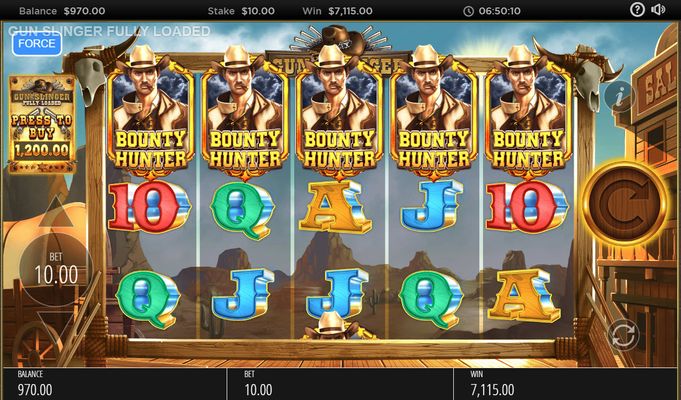 Scatter symbols triggers the free spins feature